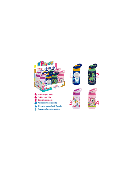 PLAYTOY BORRACCIA ALLUMINIO 400ML