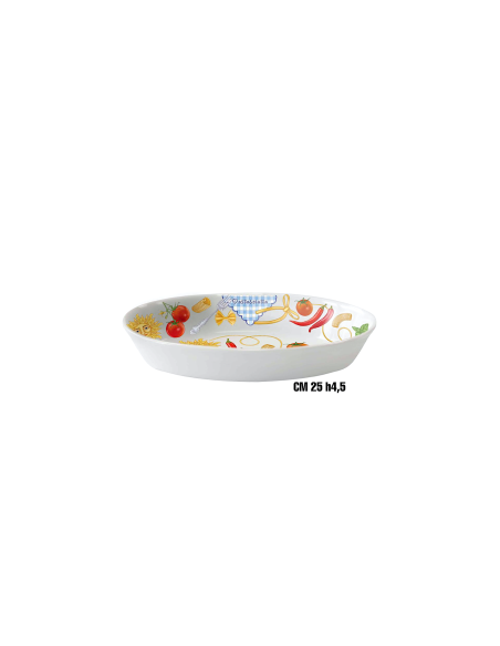 CHEF CIOTOLA OVALE 25CM H4,5CM