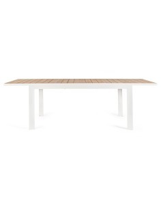 Tavolo Bizzotto allungabile alluminio 160-240 - 0663191 | TreG Ingrosso