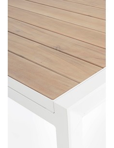 Tavolo Bizzotto allungabile alluminio 160-240 - 0663191 | TreG Ingrosso