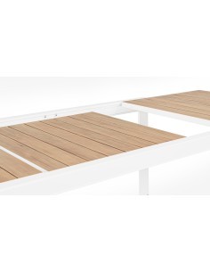 Tavolo Bizzotto allungabile alluminio 160-240 - 0663191 | TreG Ingrosso