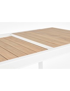 Tavolo Bizzotto allungabile alluminio 160-240 - 0663191 | TreG Ingrosso