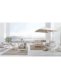 Tavolo Bizzotto allungabile alluminio 160-240 - 0663191 | TreG Ingrosso