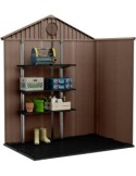 CASETTA DA GIARDINO DARWIN 6X4 EFFETTO LEGNO