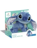Peluche Interattivo Disney Baby Stitch Gattona con Me – Gioco Educativo 6-36 Mesi