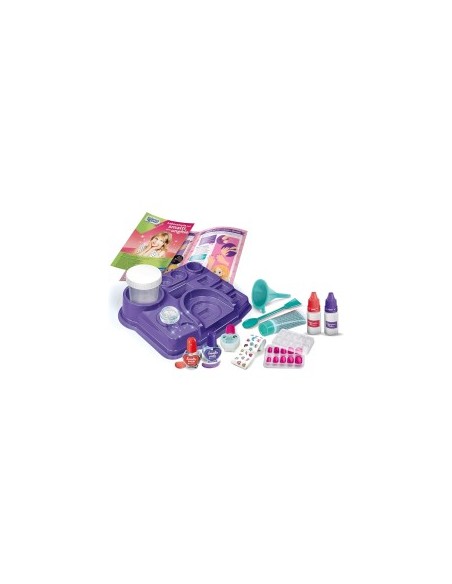 Laboratorio Smalti e Nail Art Clementoni Kit Scientifico Unghie Personalizzate Bambine 8+