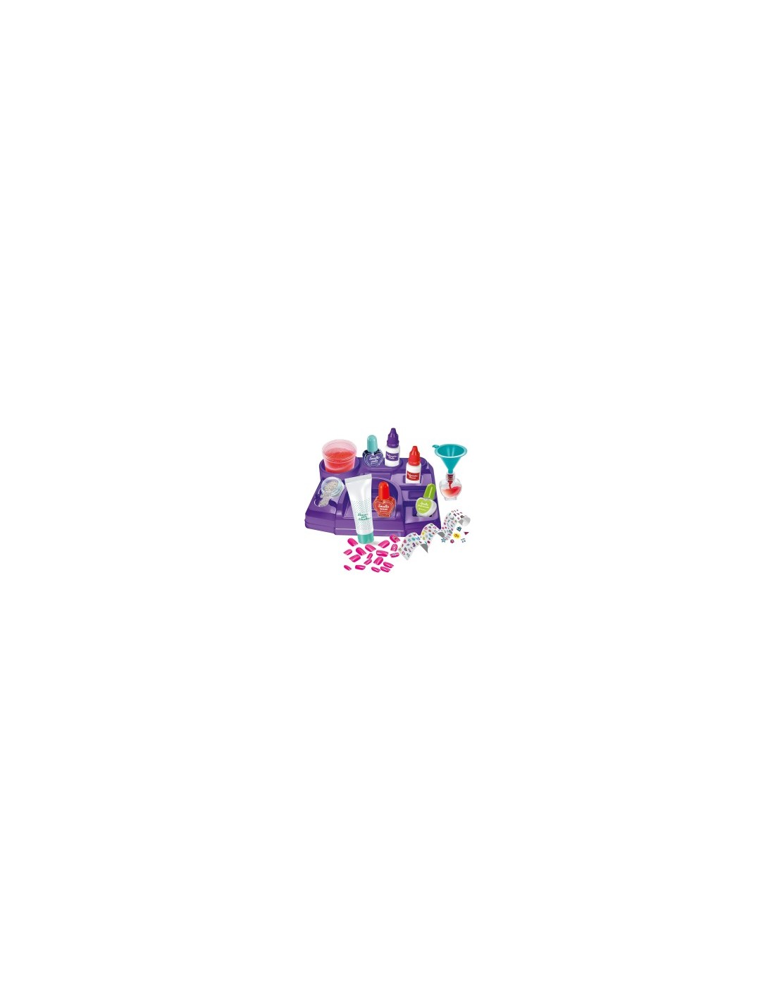 Laboratorio Smalti e Nail Art Clementoni Kit Scientifico Unghie Personalizzate Bambine 8+