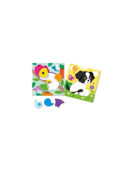 Clementoni Sapientino Logic Numeri e Colori – Gioco Educativo 3-5 Anni con Puzzle e Tessere