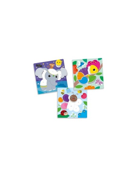 Clementoni Sapientino Logic Numeri e Colori – Gioco Educativo 3-5 Anni con Puzzle e Tessere