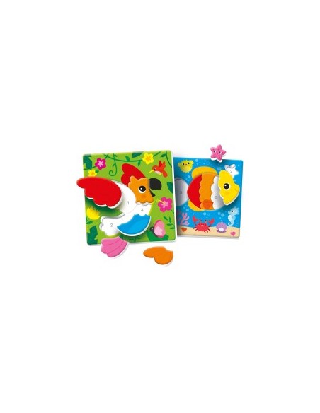 Clementoni Sapientino Logic Numeri e Colori – Gioco Educativo 3-5 Anni con Puzzle e Tessere