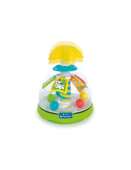 Trottola Interattiva Clementoni con Palline Colorate – Gioco Primi Anni da 9 Mesi