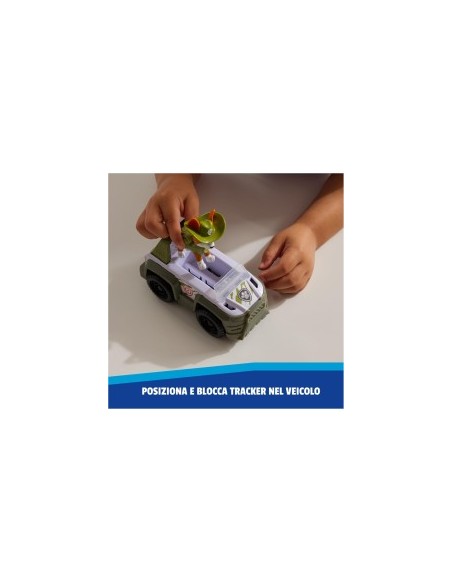 Paw Patrol Jungle Cruiser con Tracker in Plastica Riciclata per Bambini 3+