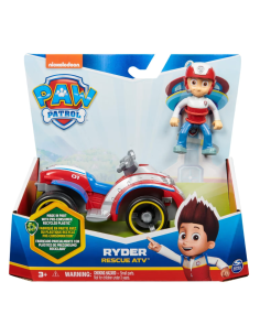 PAW Patrol Quad con Ryder Personaggio Inclusivo in Plastica Riciclata