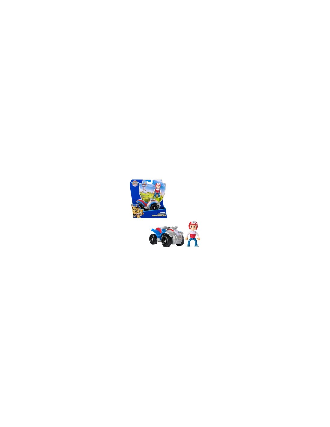 PAW Patrol Quad con Ryder Personaggio Inclusivo in Plastica Riciclata