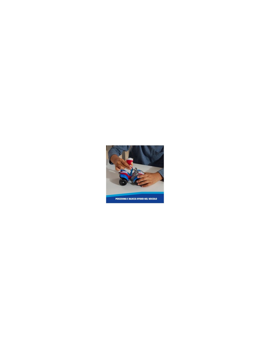 PAW Patrol Quad con Ryder Personaggio Inclusivo in Plastica Riciclata