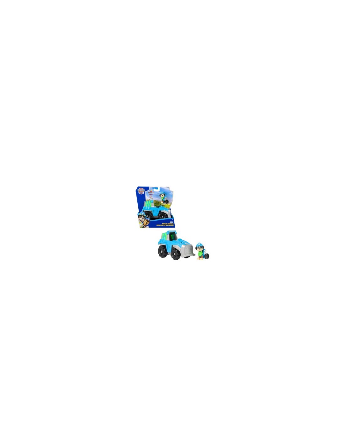 PAW Patrol Veicolo con Rex Personaggio Dinosauro in Plastica Riciclata