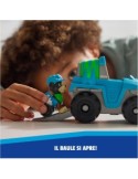 PAW Patrol Veicolo con Rex Personaggio Dinosauro in Plastica Riciclata