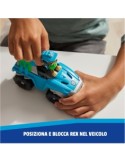 PAW Patrol Veicolo con Rex Personaggio Dinosauro in Plastica Riciclata
