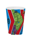 BICCHIERE  IN PLASTICA 260ML, AVENGERS, SUPEREROI, PER BAMBINI