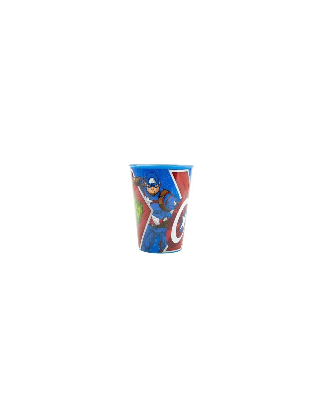 BICCHIERE  IN PLASTICA 260ML, AVENGERS, SUPEREROI, PER BAMBINI
