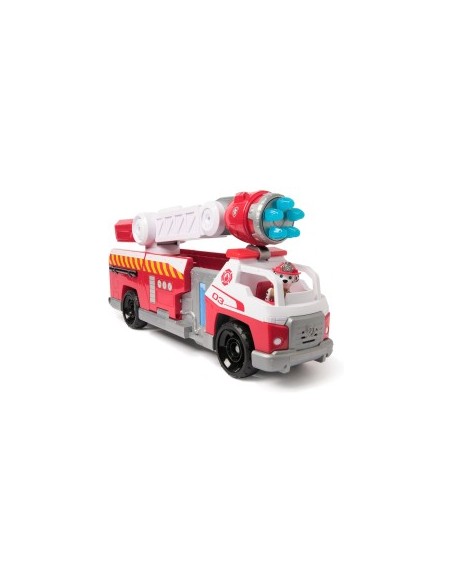 PAW Patrol Camion dei Pompieri Caricamento Rapido con Marshall, Suoni, Luci e Mini Veicolo