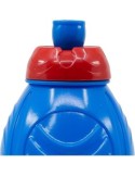 BORRACCIA IN PLASTICA SPORTIVA 400MLAVENGERS, SUPEREROI, CM. 18x6, 5 PER SCUOLA, BAMBINI
