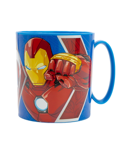 TAZZA IN PLASTICA MUG 350ML AVENGERS, SUPEREROI, BAMBINI