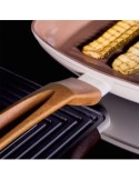 Grill Quadra 28x28 cm Tognana Sintonia in Alluminio Riciclato – Antiaderente PFAS Free, per Induzione