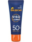 Bilboa Viso&Corpo Crema Viso e Corpo con Protezione SPF 50+, Protezione Solare Avanzata , Formato da Viaggio da 75 ml