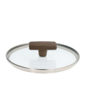 Coperchio in Vetro 24 cm Tognana Sintonia – Con Foro Vapore e Pomolo Soft Touch, Lavabile in Lavastoviglie