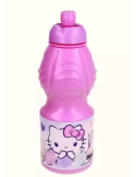 BORRACCIA IN PLASTICA 400ML HELLO KITTY, PER BAMBINI