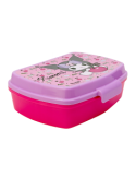 PORTAMERENDA IN PLASTICA ROSA KUROMI CONTENITORE PER ALIMENTI, PER BAMBINI