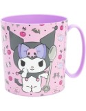TAZZA MUG 350ML KUROMI IN PLASTICA RIUTILIZZABILE ROSA, PER BAMBINI