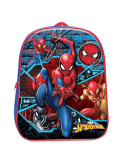 ZAINO SPIDERMAN ASILO 3D CON CHIUSURA ZIP, PER BAMBINI