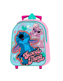 TROLLEY STITCH GIRLASILO PREMIUM CON RUOTE E MANICO ALLUNGABILE