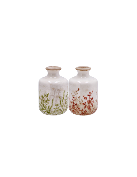 VASO 111946 SALAS 12X18CM CERAMICA ASSORTITO