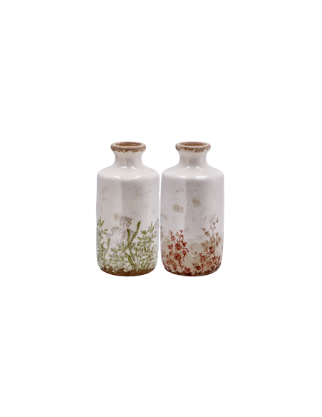 VASO 111972 SALAS 13X27CM CERAMICA ASSORTITO