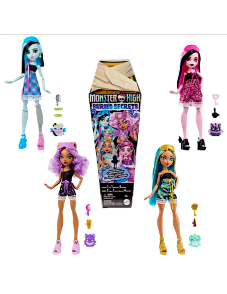 MONSTER HIGH HYV64 BAMBOLA BURIED SECRETS