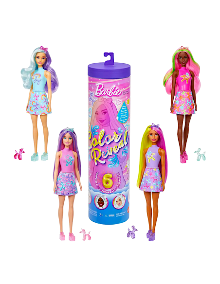 BARBIE JFV58 COLOR REVEAL FESTA DI COMPLEANNO
