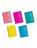 QUADERNO A QUADRETTI SPIRALATO FLUO ACTIVE ASSORTITO