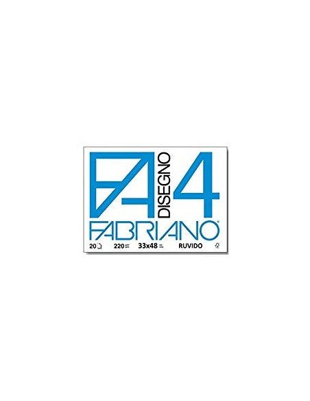 FABRIANO ALBUM DA DISEGNO F4 33x48cm RUVIDO