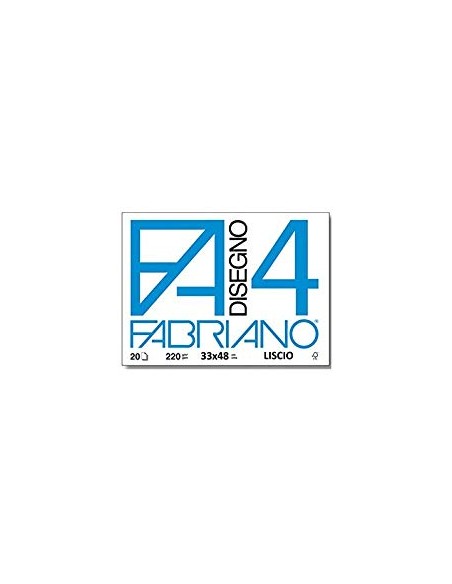 FABRIANO ALBUM DA DISEGNO F4 33x48cm LISCIO