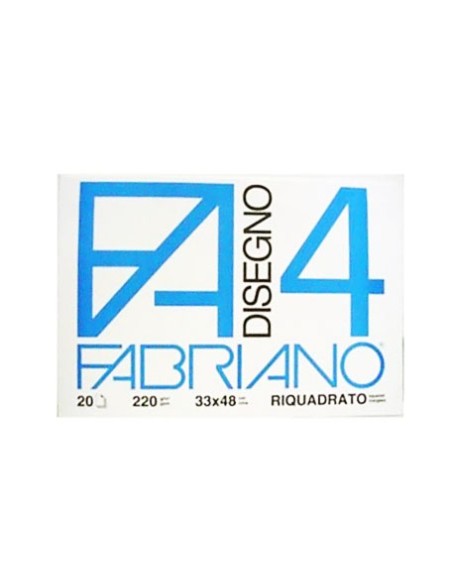 FABRIANO ALBUM DISEGNO F4 33x48 RIQUADRATO