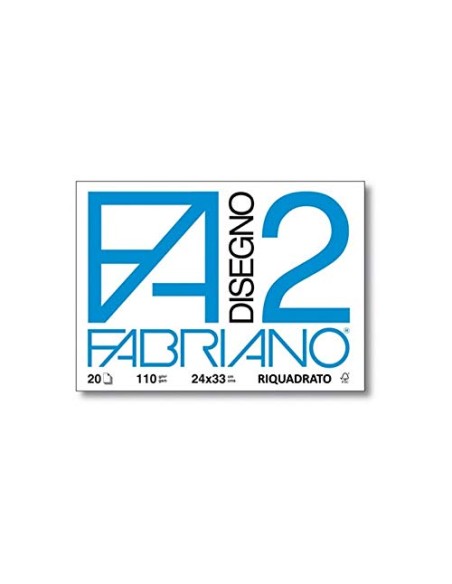 FABRIANO ALBUM DA DISEGNO F2 24x33cm SQUADRATO