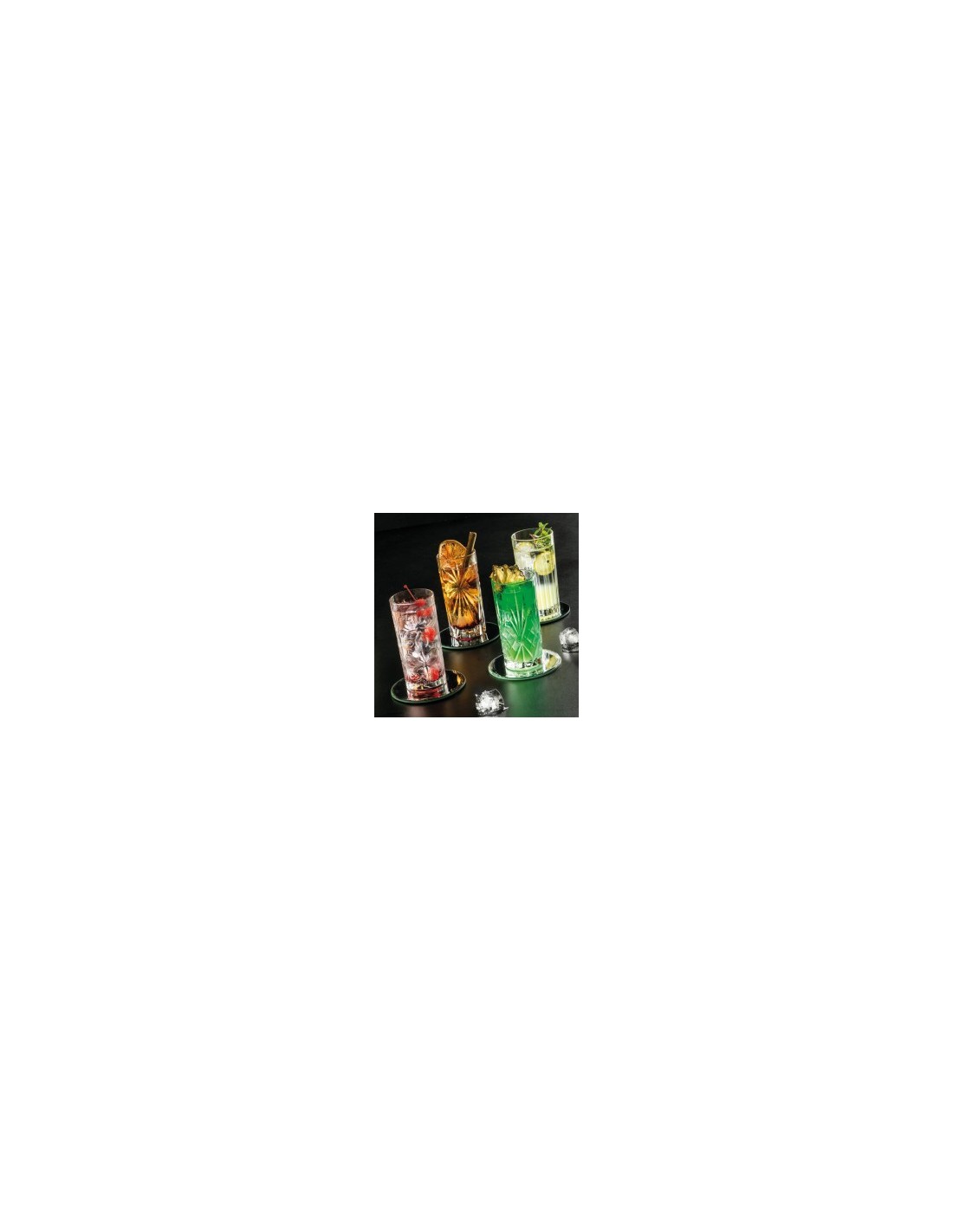 MIXOLOGY 26984 CONFEZIONE 4 BICCHIERI LONGDRINK RCR su TreG Ingrosso