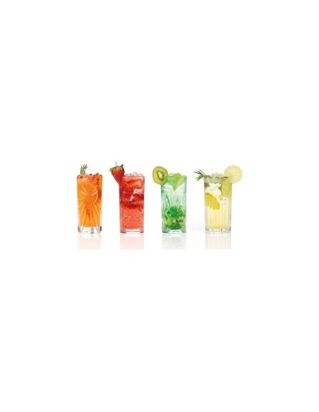 MIXOLOGY 26984 CONFEZIONE 4 BICCHIERI LONGDRINK RCR su TreG Ingrosso