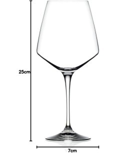 ARIA CALICI VINI ROSSI 78 CL SET 6 25324 RCR TRENDS su TreG Ingrosso