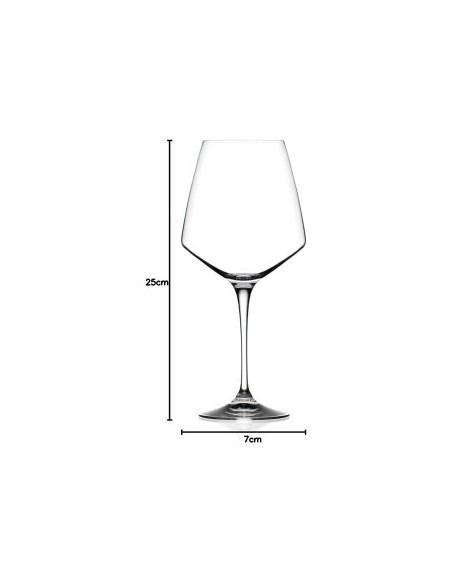 ARIA CALICI VINI ROSSI 78 CL SET 6 25324 RCR TRENDS su TreG Ingrosso