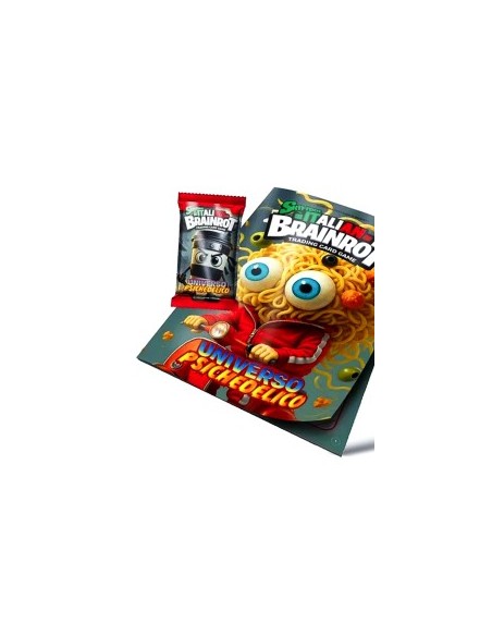 Album + Bustina Italian Brainrot TCG – Contiene 7 carte, 1 holo speciale