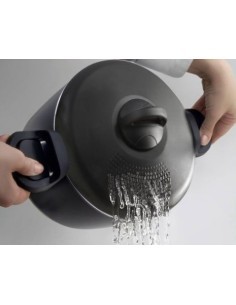 Pentola Scolapasta Scoli' 22 cm Accademia Mugnano Fuoco & Idee con Coperchio Forato